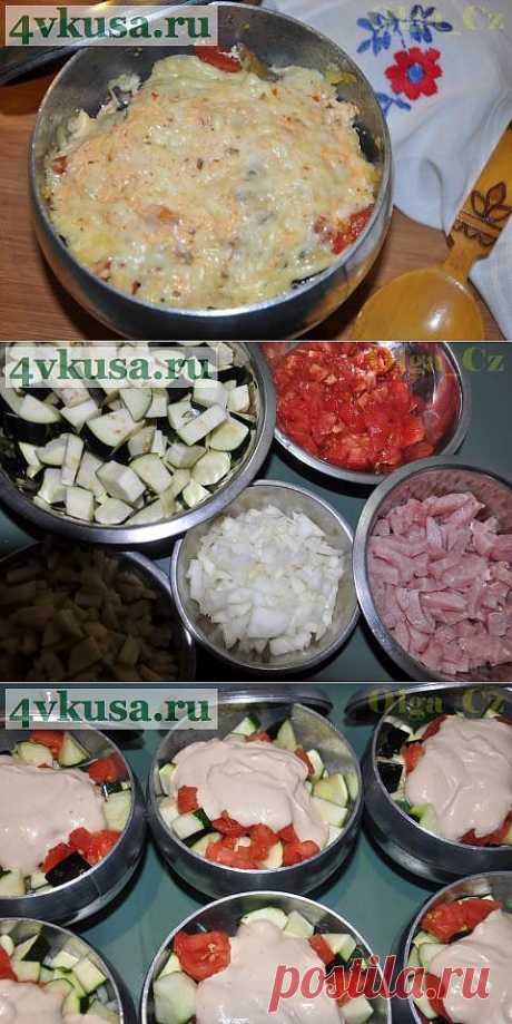 Овощи с мясом в горшочках | 4vkusa.ru