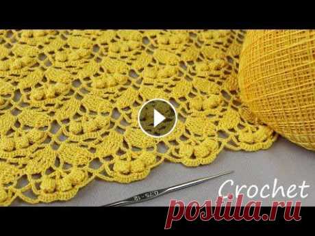 ЛЕТНИЙ СУПЕР легкий УЗОР вязание крючком ОЧЕНЬ ПРОСТО!  SUPER EASY Beautiful Flower Pattern Crochet @Уроки ВЯЗАНИЯ Литке Татьяны @CROCHET step by step Please financial support! PayPal: litke108@gmail.com Privatbank card: 5363 5420 1481 8653 УЗОРЫ КРЮ...