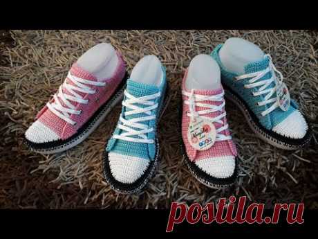 TENIS CONVERSE HECHO EN CROCHET