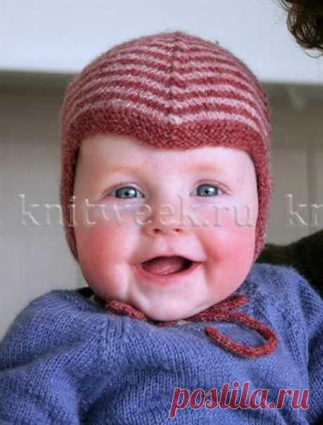 Детский чепчик на knitweek.ru
