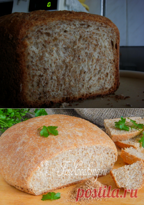 Пшеничный хлеб с отрубями - рецепт с фото