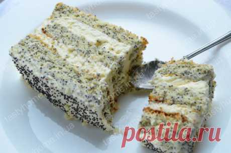 Маковый торт "Царица Эстер" - Вкусный дом - пошаговые рецепты с фото