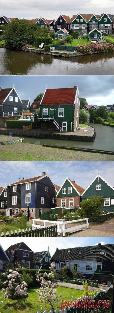 Деревня Маркен. Голландия.