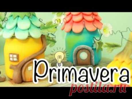 Casitas de Primavera | Pasta Flexibe