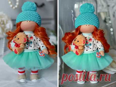 Tilda doll Handmade doll Bonita doll Fabric doll Puppen