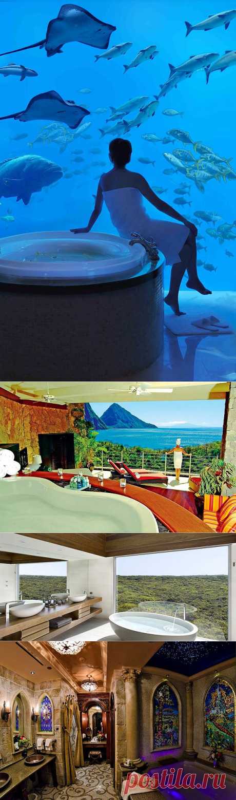 10 отелей с самыми потрясающими ваннами : НОВОСТИ В ФОТОГРАФИЯХ