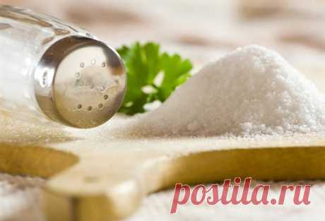 Как вывести соль из организма человека