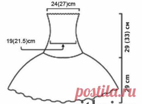 Вязаная юбка спицами с описанием