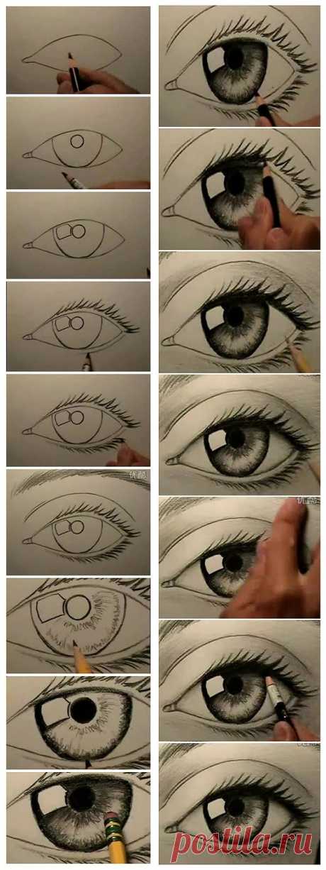 Можете ли Вы рисовать глаза?.