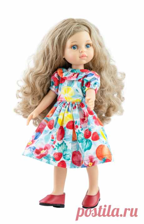 Кукла Карла в ярком платье, 32 см 04466 от Paola Reina за 5 235 руб. Купить в официальном магазине Paola Reina