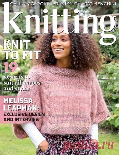 Модные и современные вязаные изделия и узоры в журнале "Knitting" №224 2021 |