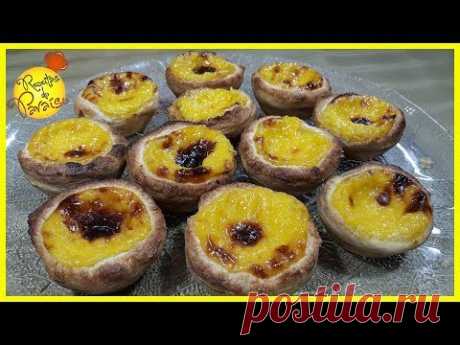 PASTÉIS DE NATA - 🍎 " Receitas do Paraíso"