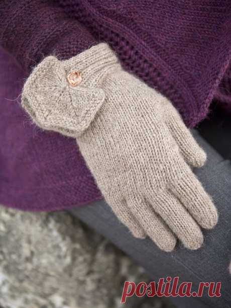 Перчатки Fluorite от дизайнера Norah Gaughan | Шкатулочка для рукодельниц