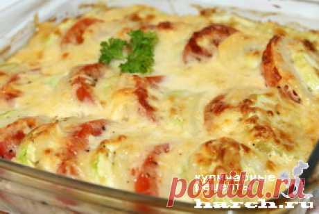 Запеканка из картофеля с кабачками и помидорами по-французски | Харч.ру - рецепты для любителей вкусно поесть