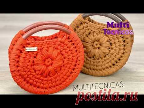 Clutch flor Multitecnicas - YouTube