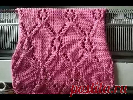 Jali knitting pattern in knitting Machine! 🎇🎇जाली बुनाई डिजाइन बुनाई मशीन में।
