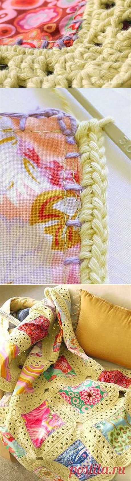 Ткань и вязание-Kaffe Fusion Blanket Completed!... - Sewing Daisies