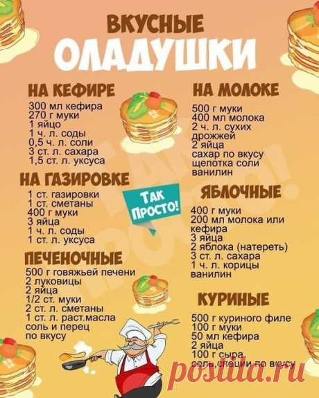 Вкусные оладушки