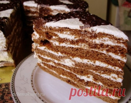 Торт «Шоколадный Медовик» | ГОТОВИМ ВКУСНО И ПО-ДОМАШНЕМУ