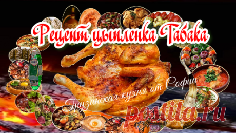 Рецепт цыпленка Табака | Грузинская Кухня от Софии | Дзен