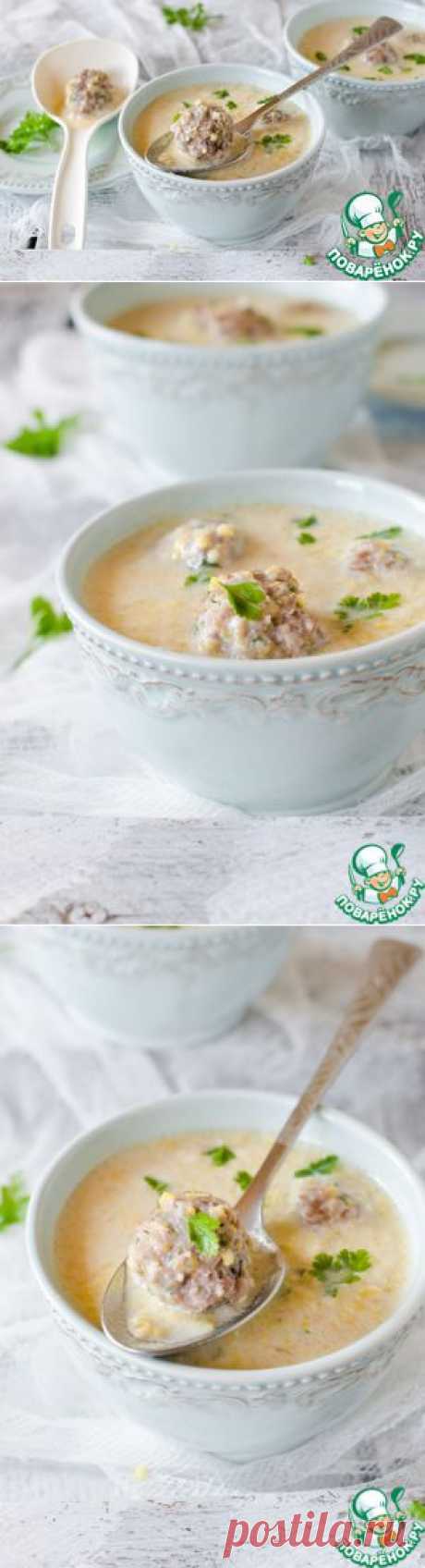 Кукурузный густой суп с фрикадельками в мультиварке - кулинарный рецепт