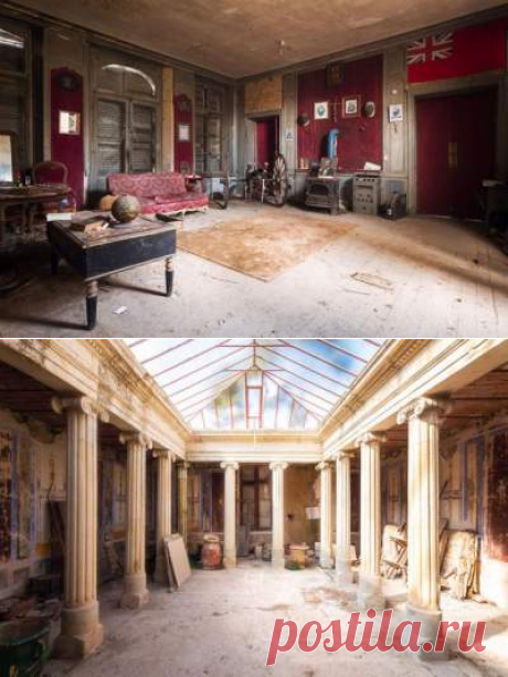 Изысканные интерьеры заброшенных дворцов Франции - Интересное и необычное - ГОРНИЦА -блоги, форум, новости, общение