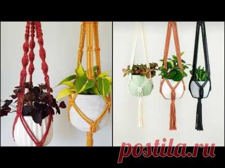 Diy Macrame Plant Hanger Ideas |Easy Macrame Plant Hanger Tutorial |Home Decor Interior Design Ideas