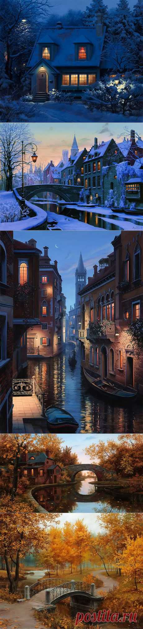 Painter Evgeny Lushpin (Евгений Лушпин).