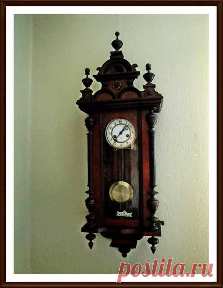 антикварные настенные часы
