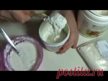 Секрет Рецепта  ХФ. Мастер Класс от Риты ч.1   The Secret recipe for Cold Porcelain by Rita part 1