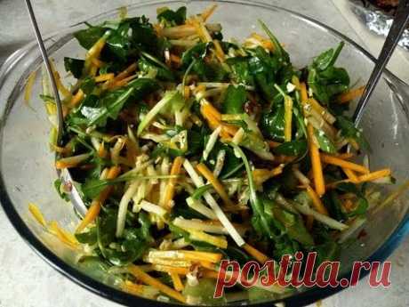 Тыквенный салат (Squash salad)