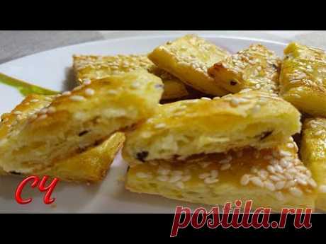 Слоеное Печенье из Картофеля. Безумно Вкусное и Очень Слоеное! /Puff Pastry from Potato