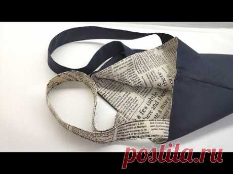 Новый швейный трюк даёт потрясающий эффект Мастер-класс Стильная сумка шопер