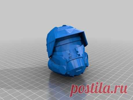 SW TOR Trooper Helmet by Jace1969 An old file from my Pepakura making days that I discovered in Pepakura Designer you can export to .OBJ and in "Windows 10 3DBuilder or 123Design" export to .STL. Unfortunately I don't have the skills yet to improve further on the model, but maybe someone out there would like to tidy it up. Please upload it back as a remix if you do take the time to clean it up.
Please note this was originally uploaded to the net as a free down load. So I c...
