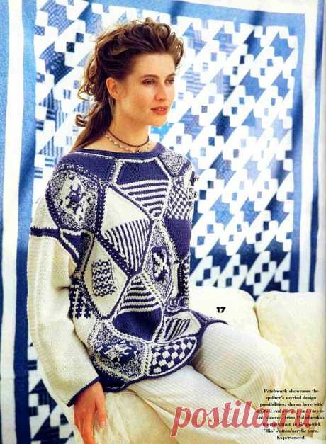 Что можно найти в старых журналах по вязанию. Vogue Knitting за 1994 год ещё не устарел | Сундучок с подарками | Яндекс Дзен