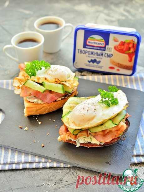 Сытные тосты для завтрака – кулинарный рецепт