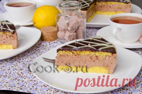 Торт «Птичье молоко» шоколадный - Пошаговый рецепт с фото | Десерты