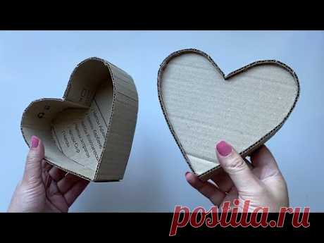 DIY How to do Beautiful box out of cardboard