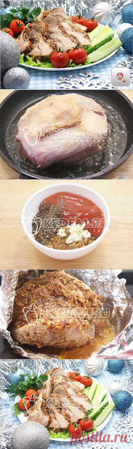 Запеченное мясо в фольге на Новый год - Новогодние рецепты 2014. Новогодние вторые блюда