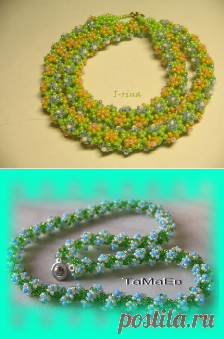 Beaded jewelry – how to make spirals -2 | Beaded jewelry