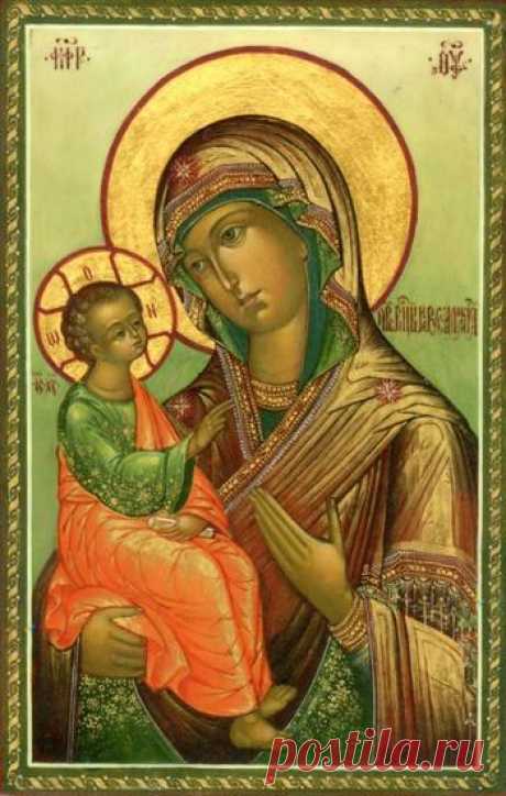 Иерусалимская икона Божией матери
