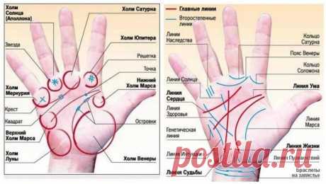 75 СПОСОБОВ ОПРЕДЕЛЕНИЯ БОЛЕЗНИ ПО РУКЕ
