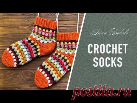 Crochet SOCKS 🧶 ШКАРПЕТКИ гачком