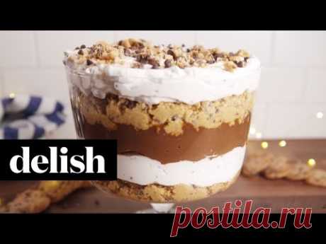 Best Cookie Dough Trifle Recipe - How To Make Cookie Dough Trifle - Delish.com