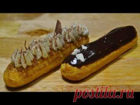 ЭКЛЕРЫ "Творожные" и "Тирамису", Секреты Идеальных Эклеров Eclairs