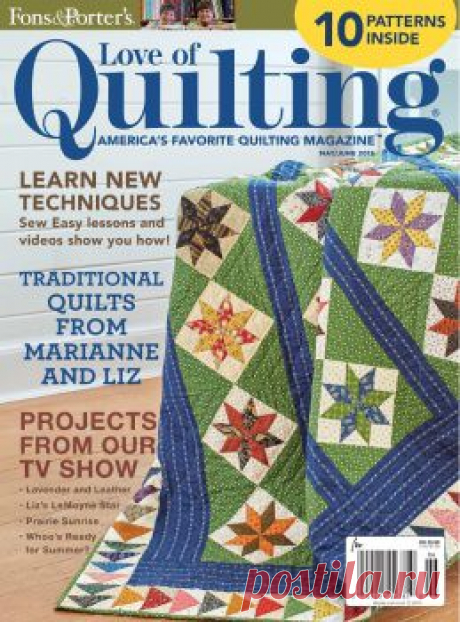 Love of Quilting - May/June 2015