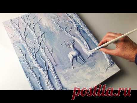 PAINTING with a Glue Gun! Elegant + Easy Art. Take your Creativity to the NEXT LEVEL | AB Creative