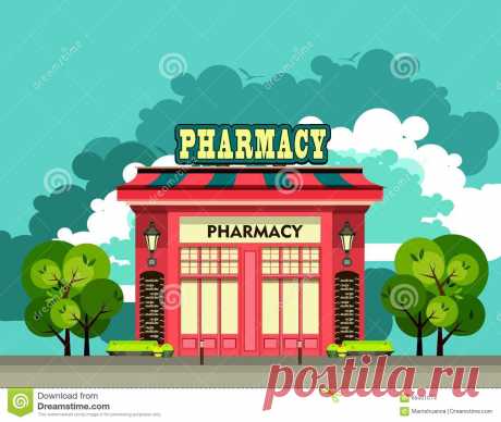 urban-apothecary-building-vector-illustration-city-street-pharmacy-flat-style-65501074.jpg (1300×1096)