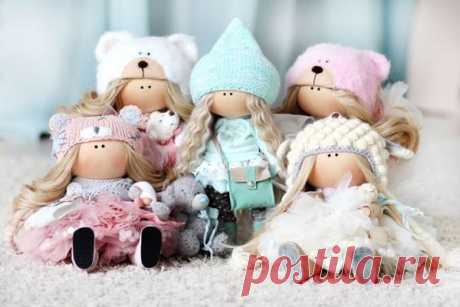 Выкройки текстильных кукол разных мастеров | all Dolls