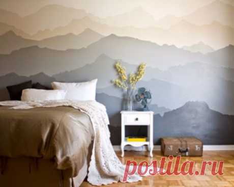 Покраска стен своими руками — 5 креативных идей | Креаликум